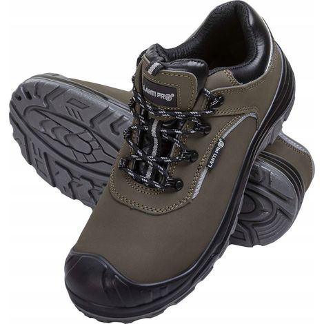 Grüne und schwarze Nubukschuhe, S3 SRC, "43" LAHTI PRO (L3043843) 1 Stück. (1/3)