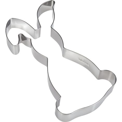 Zenker Tagliabiscotti Coniglio di Pasqua, Formina per Biscotti, Cioccolato, Decorazioni, in Acciaio Inox, Lavabile in Lavastoviglie, 19,6 X 11,1 X 2,6 Cm (1/4)