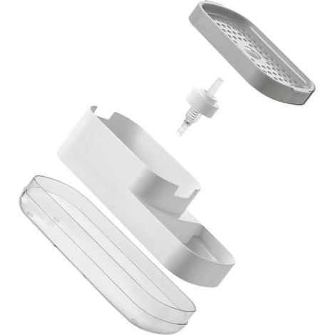 Tablett mit glatter Oberfläche Keramik Marmor Design leicht
