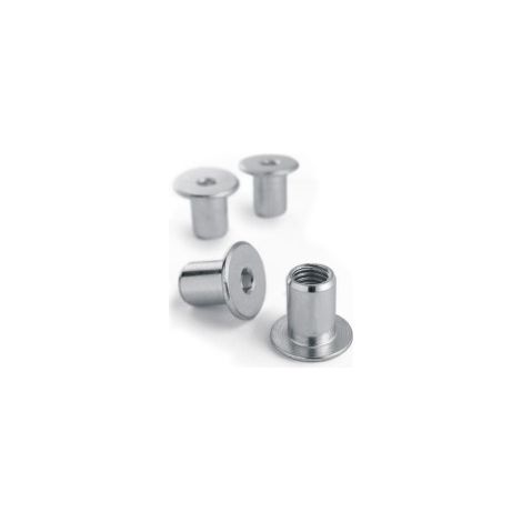Tuerca Erikson de cabeza plana, galvanizada M-10 - M-10 ER