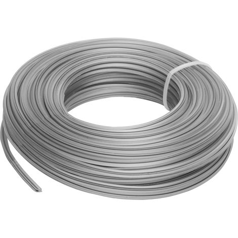 Fil de coupe tressé en acier à étoiles pour débroussailleuse 1,6 mm x 15 m pour gazon Vorstahl (1/5)