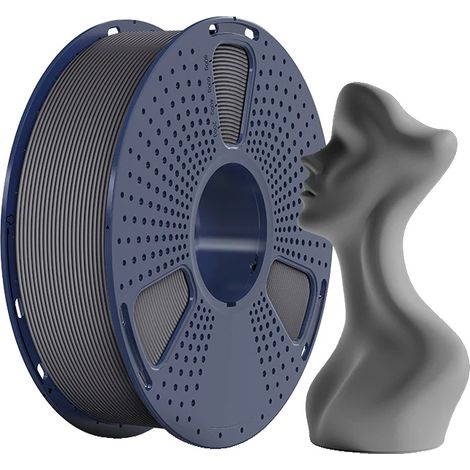 3D-Druckfilament, Hochgeschwindigkeitsleistung, Matte Textur, Grau (1/2)
