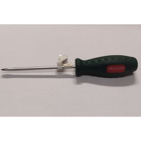 PROMAX - CACCIAVITE GS CON PUNTA PIATTA MAGNETICA 4x100MM - SERIE GREEN MANICO ERGONOMICO