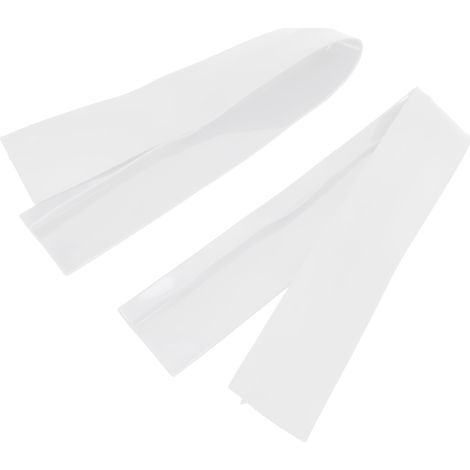 Lot de 2 cache-espace pour cuisinière de 53 cm (21 po) en silicone transparent, résistant aux hautes températures et antidérapant. (1/5)