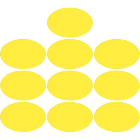 Feuilles de Gel D’éclairage Jaune Pet 10 Pièces pour Spot Transmittance Élevée, Bords de Coupe Lisses, Format Léger et Facile à Ranger (1/5)