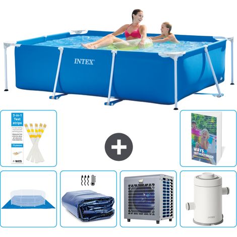 Intex Piscina con struttura Rettangolare - 220x150x60 cm - 7-pezzi  S104 (1/5)
