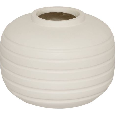 Vase Nippo H.29,5cm blanc - Atmosphera créateur d'intérieur (1/3)
