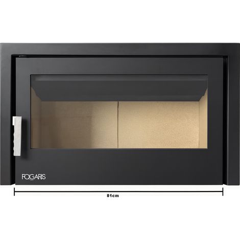 FOGARIS Estufa de Leña INSERTABLE 80 - modelo ALMARA BASE 17kW (1/5)