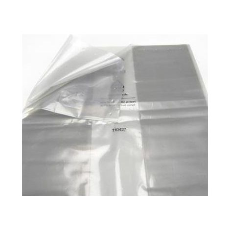 Seitenfaltenhaube Maße 1250+850x2000mm Stärke 100µ grau TRANSPAK