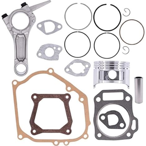 Kit pour piston Anneaux Joints Métal pour Moteur 6.5HP Kit pour(168F) pour piston, anneaux, joints inclus, compatible pour gx160/200/168F/170F, overhaul complet moteur (1/5)