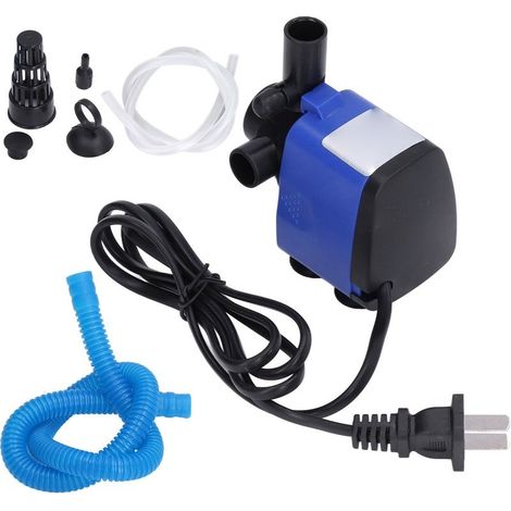 Pompe submersible 3 en 1 – 15W – filtre + oxygène – aquarium – prise CN 220V (1/5)