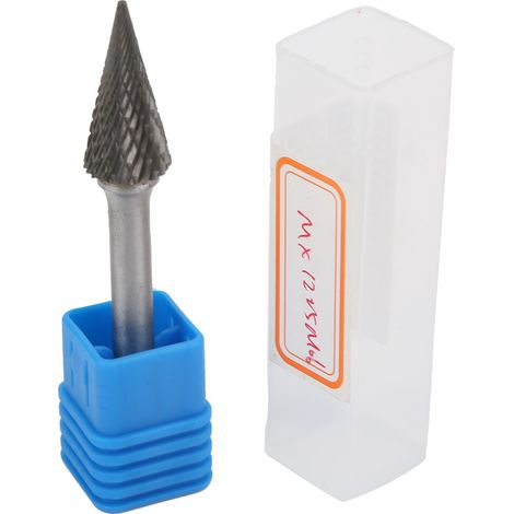 Ortviai Fichier rotatif en carbure cémenté double grain 12 mm M1225M06 pour meuleuse Dremel (1/5)