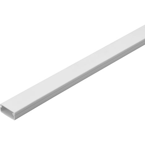 DEBFLEX - MOULURE MONOCANALE 22X10 MM 2M BLANC - 434002