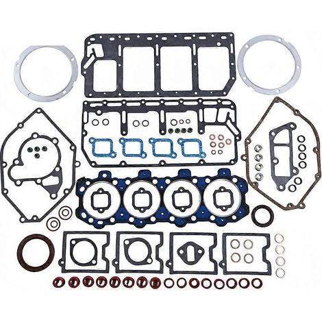 657-34280 657-34281 657-34271 65734271 186-6213 Kit de joints pour pièces d'usure automobile compatible avec les moteurs Lister-Petter LPW4 LPWS4 LPWT (1/5)