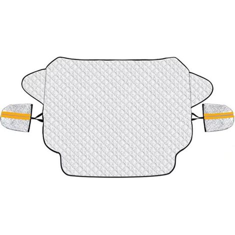 SJLERST Couverture Pare-Brise Voiture Couverture Magnétique Bache Pare Brise Voiture - Protection hivernale Protège Contre Vent Neige Poussière Givre Soleil - avec Aimant (1/5)