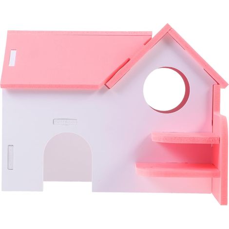 Hamsterhaus, dekoratives Rattenversteck, Hamsterversteck, filigranes Haus (1/5)