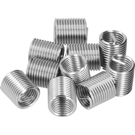Lot de 10 inserts filetés mâles et femelles réducteurs, outil de réparation, fixation en acier inoxydable M18x2,52D (1/5)