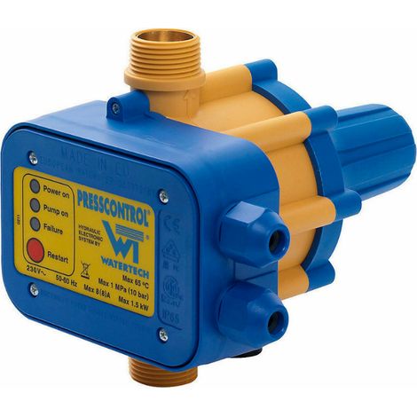 Press control watertech 1,5 bar o 2,2 bar originale presscontroll originale