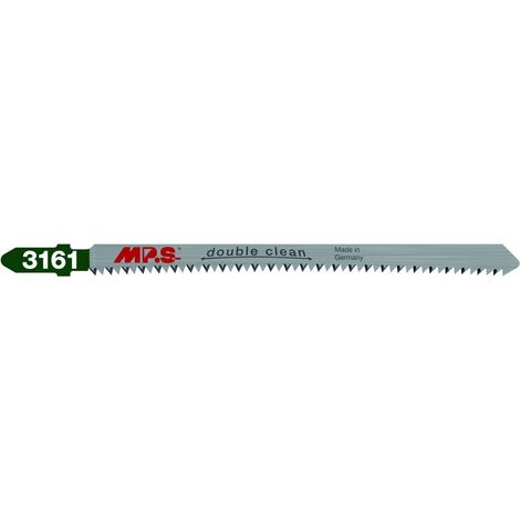 Lame de scie sauteuse MPS 3161 de MPS, 12 dents TPI, chrome vanadium, extra longue.