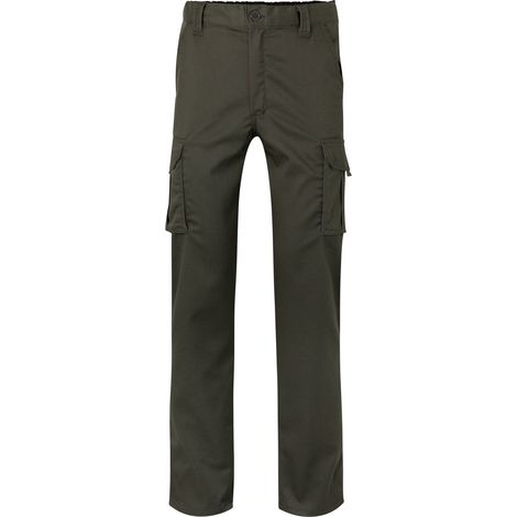 Pantalon de travail Velilla slim fit stretch coutures renforcées