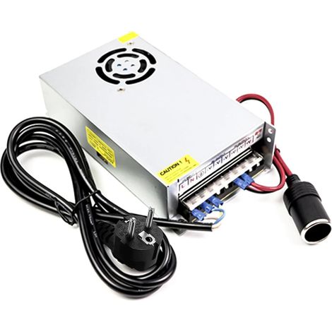Bloc d'alimentation à découpage 12 V 30 A 360 W Adaptateur secteur pour voiture AC 240 V vers DC 12 V 30 A 360 W Convertisseur de tension adapté pour bandes LED, CCTV, radio, appareil photo (1/5)