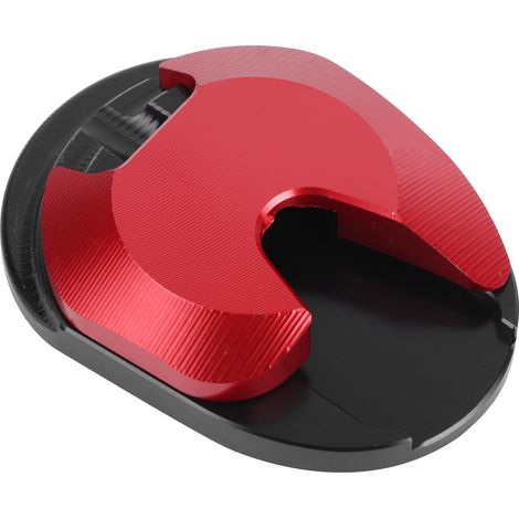 Kickstand Extension Pad Motorrad Seitenständervergrößerer Passend für HONDA ADV150 2019-2021Rot (1/5)