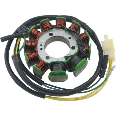 Applicable aux motos Honda bicylindres cruiser CM125, Honda King CB125T et Chunlan Leopard CBT (rotor de stator de magnéto). (1/5)