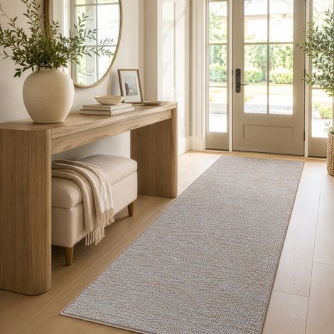Tapis de couloir London Beige 80 x 350 cm (1/5)