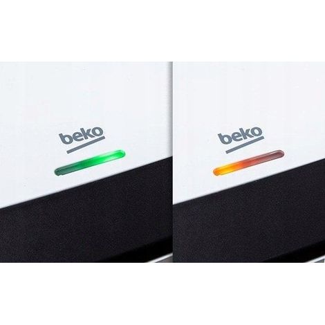 Beko SWM2971W Toaster Weiß 750W 4 Sandwiches