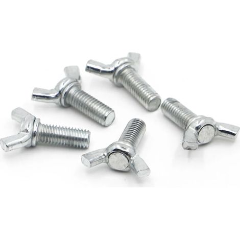 Écrous à oreilles, fixations pièces détachées pour 2/5/10 pièces. (1/5)