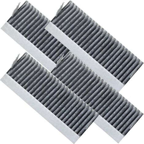 LOLLANDA Lot de 4 Filtre pour hotte compatible avec Siemens HZ9VRCR0 / Bosch HEZ9VRUD0 / 1700 4796 (1/5)