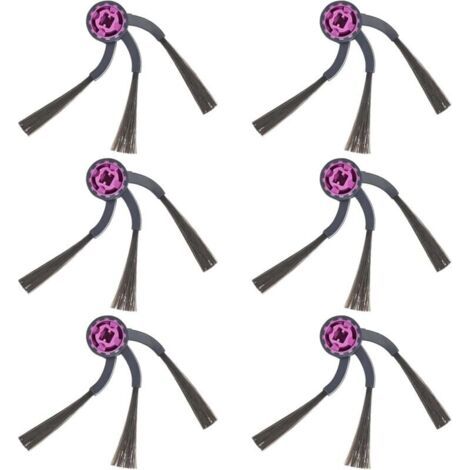 Seitenbürsten-Zubehör für EUREKA J15 Max Ultra Staubsauger, Nylon-Kantenbürste, 6 Stück (Nicht kompatibel mit J15 Evo Ultra/E20 Evo Plus)