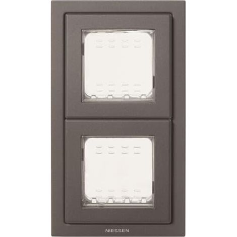 Zenit Cadre Encastre Ip55 2X2 Modules Anthr 2CLA327200N1801 ABB N3272AN