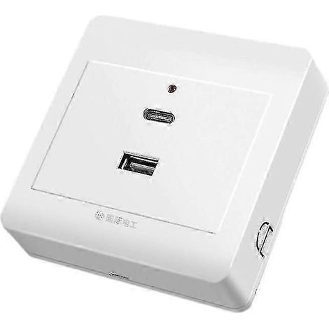 Prise murale USB Type-C, chargeur mural USB 18 W 220 V (1/5)