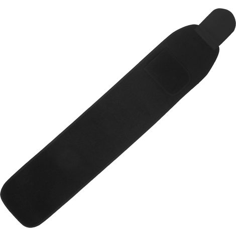 Elastischer Taillenstützgürtel für Fitness und Sport, verstellbare Körperstütze aus SBR-Neopren, Schwarz (1/5)