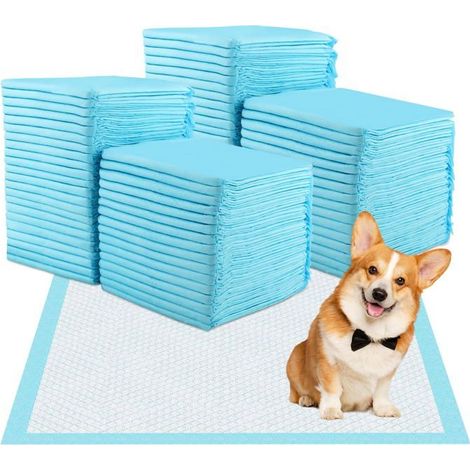 Tapis d'apprentissage pour chiens, paquet de 100, 60x60cm, imperméables, anti-fuites, pour animaux de compagnie. (1/5)