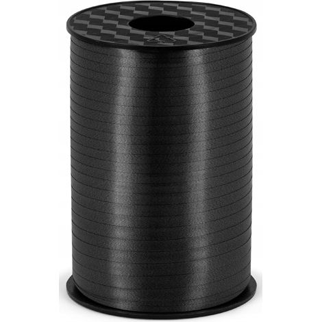 Ruban plastique, noir, 5 mm/225 m, 1 pièce.