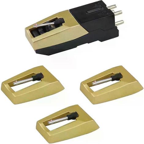 Verbesserte Tonabnehmernadel mit Diamant-Abtastnadel als Ersatz für Crosley Victrola ION LP (1/4)
