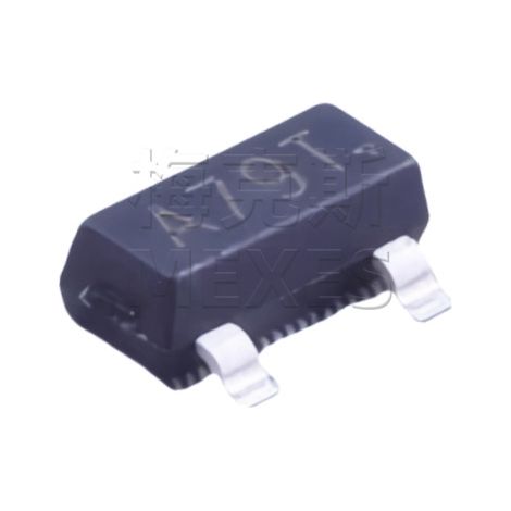 AO3407 Hottech 4,1A/30V SMD-Transistor A79T A7SHBMOS SOT-23, 5 elektronische Bauteile/Chips, 5 Stück.