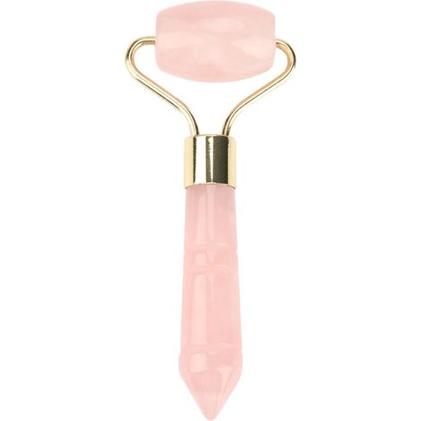 El rodillo de masaje facial de jade mejora el tono de la piel, favorece la circulación sanguínea, reduce la hinchazón de los ojos y proporciona una sensación suave y refrescante. Su diseño ergonómico (1/5)