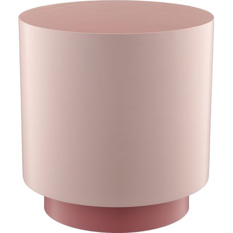 Gasper – Cache-pot Lepuro DIPPED avec pied – Métal, rose et vieux rose, Ø 23 cm, hauteur totale 24 cm
