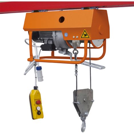 Delta Elektrische Seilwinde DT 400V Tragkraft 0,95t Hubhöhe 38m