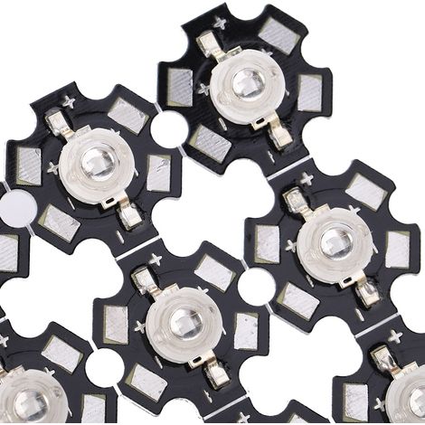 Hochleistungs-LED-Perlen (3 W), königsblauer Leuchtchip, SMD-Diode für DIY-Beleuchtung, kreative Beleuchtung, DIY-Glühbirnen, 1 Stück (1/5)