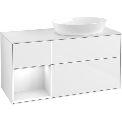 Mobile sotto lavabo VB Finion GA4 1200x603x501mm con Bel FK/RE/AP: GF/GF/1