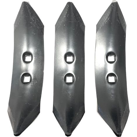 Charrue de clôture, matériau en acier au bore, longueur de 253 mm, largeur de 67 mm, épaisseur de 8 mm, pack de 3 pièces (1/4)