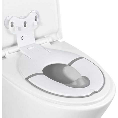 Pliable Reducteur Toilette Enfant, Portable Réducteurs de Toilettes avec Caoutchouc Mou Barrière à L'urine (1/5)