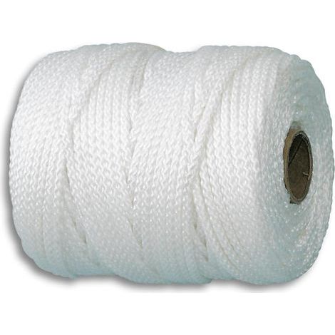Polyamide String, 1.5 mm Diameter, 50 m Length, 45 kg Breaking Strength, White, Outdoor Use (1/2)