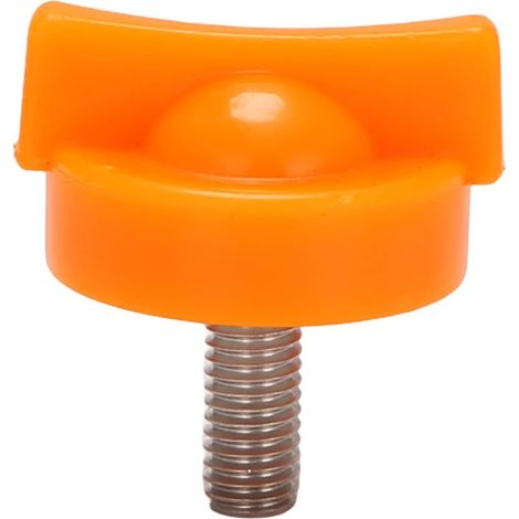 Vis De Compression - 1 Pièce - Plastique Et Acier Inox - Pour Presse-agrumes XC-2000E - Orange (1/5)