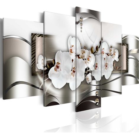 Tableau Imprimé "Orchid Riddle" 50 x 100 cm (1/2)