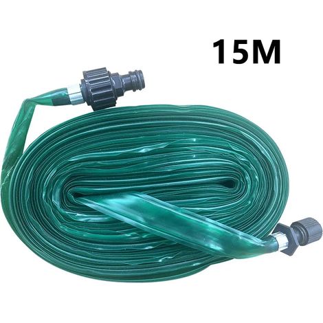 Tuyau d'arrosage goutte à goutte (15 m) pour jardin et pelouse. (1/5)